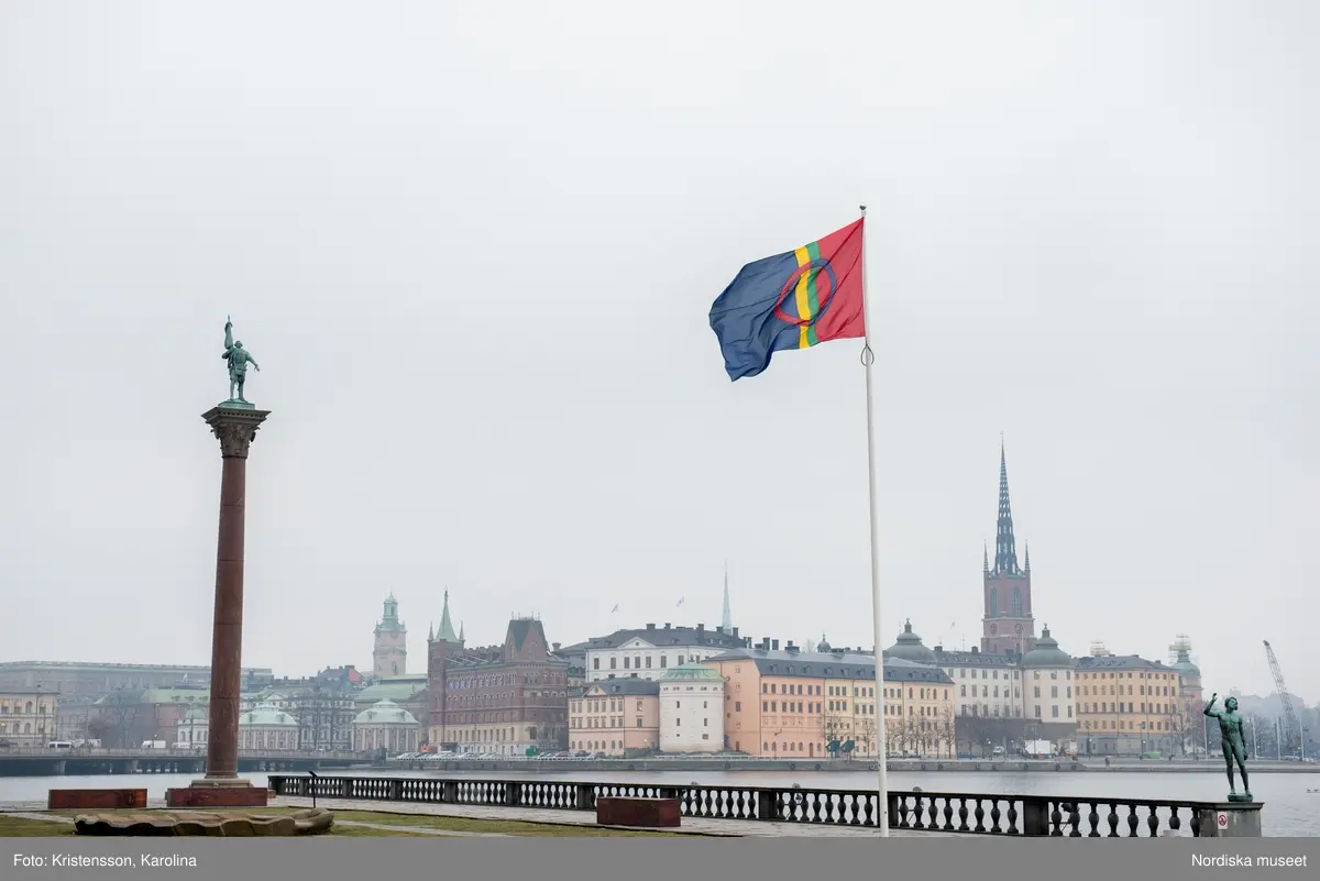 Samernas nationaldag, 6 februari, firas vid Stockholms stadshus 2014.