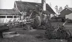 Storm över Kalmar, 35m/s mellan klockan 9-10, fm.