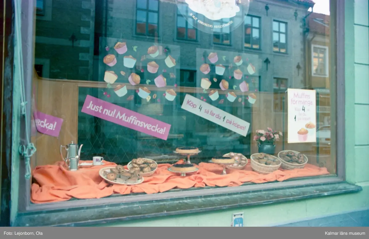 Muffinsvecka på Holmgrens konditori.