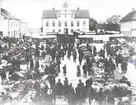 Frimarknad i Vimmerby  i maj 1889.