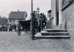 Gustaf V:s och Drottning Victorias besök i Kalmar 1910.