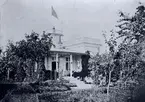 Lilla trädgårdsvillan omkring 1890.