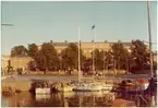 Vänersborg. Residenset sett från hamnkanalen.