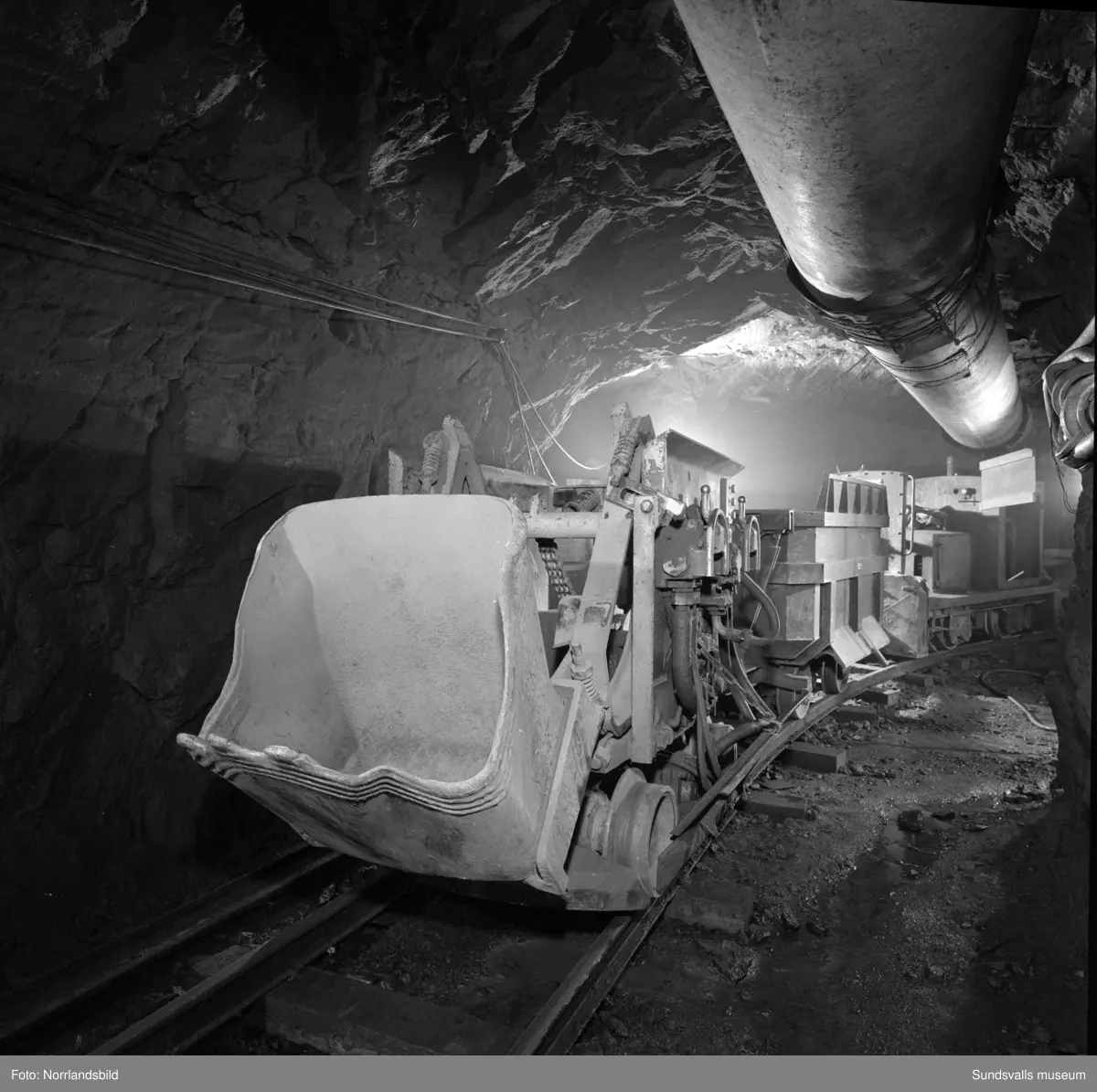 Det underjordiska tunnelbygget till  reningsverket, Tivoliverket.
