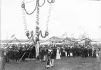 Uppländska ungdomsmötet på Sjötorget, Östhammar, Uppland 1909