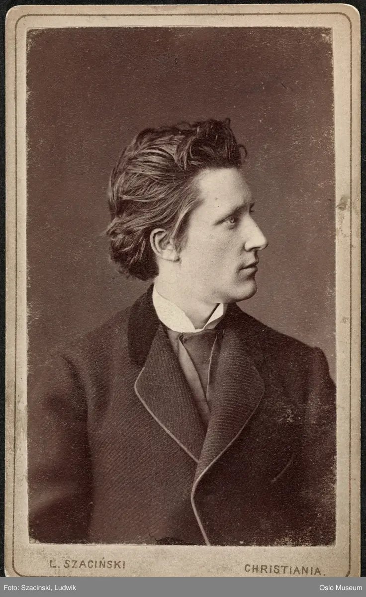 portrett, mann, skuespiller, brystbilde, profil