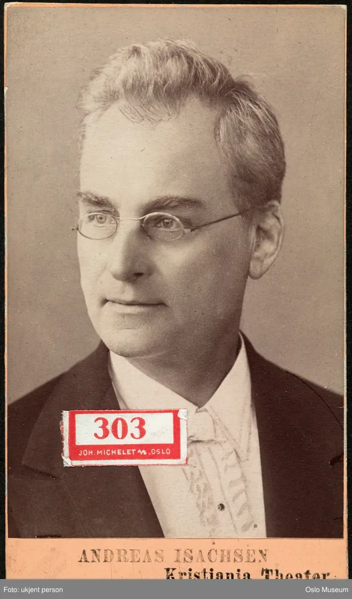 Isachsen, Andreas Hornbeck (1829 - 1903)