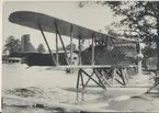 Flyget i Karlsborg före  F6. S25H för bogsering av luftmål åt artilleriet 1928.