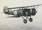 Flyget i Karlsborg före  F6. B4 Hawker Hart 1930-tal.