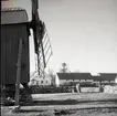 Reportageresan Borgholm - Alböke - Sandvik 12/2 1957. Bild på stubbkvarn.