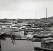 Sandviks hamn ombygges i september 1957.