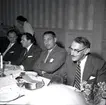 Folk i festsammanhang på M/S Nordpol till Gotland, premiärresa 1959.