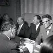 Turistintendent Bertil Sjöberg med flera på M/S Nordpol till Gotland, premiär 1959.