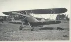 Flyget i Karlsborg innan F6.B4:a med målbogseringsanordning 1939.