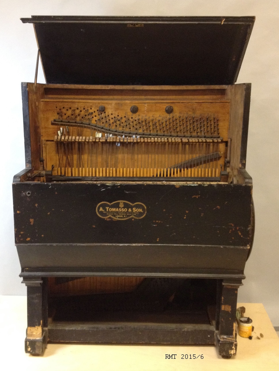 Mekanisk Piano -ringve Musikkmuseum   Digitaltmuseum