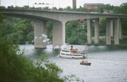 Drottningholm u Essingeleden maj 76