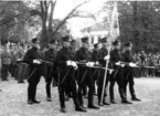 Jubileum 50 års, A 6. Standarvakten i Rådhusparken.