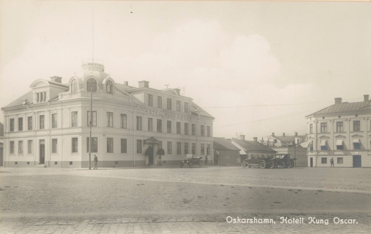 Hotel Kung Oskar i Oskarshamn.