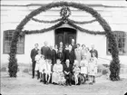 Friherre Karl Beck-Friis med familj, Hargs socken, Uppland