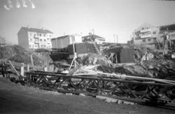 En del av den gamle Metodistkirkens tomt ryddes for Byggmest