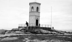 Varden på Kirkelandet i Kristiansund.
Vardetårnet i mur ble 