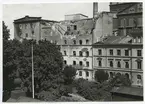 Ångkvarnsbranden juli 1935. Dagen efter branden stod skadornas omfattning klar.