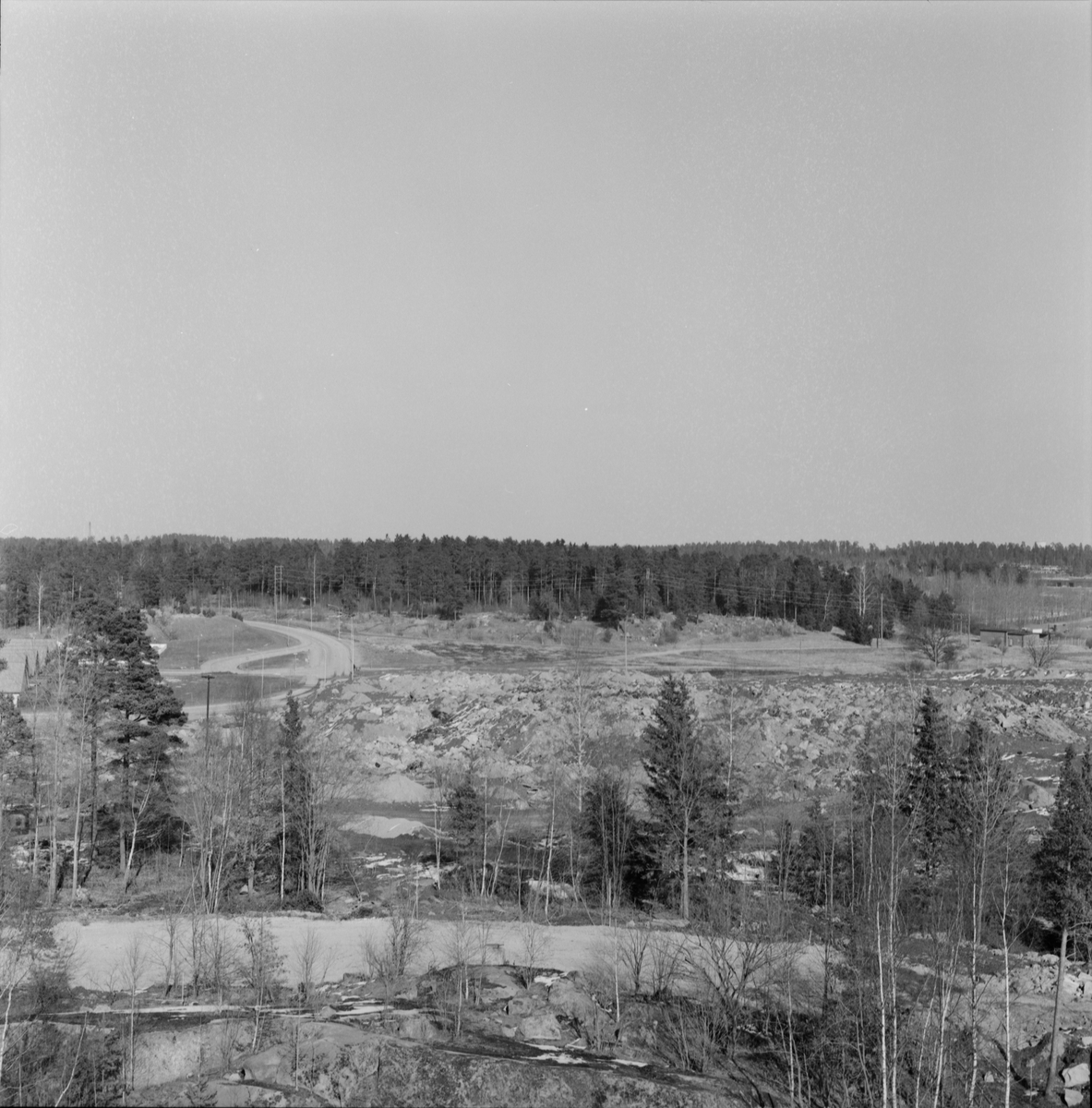 Markplanering för Gottsunda centrum, Uppsala 1974