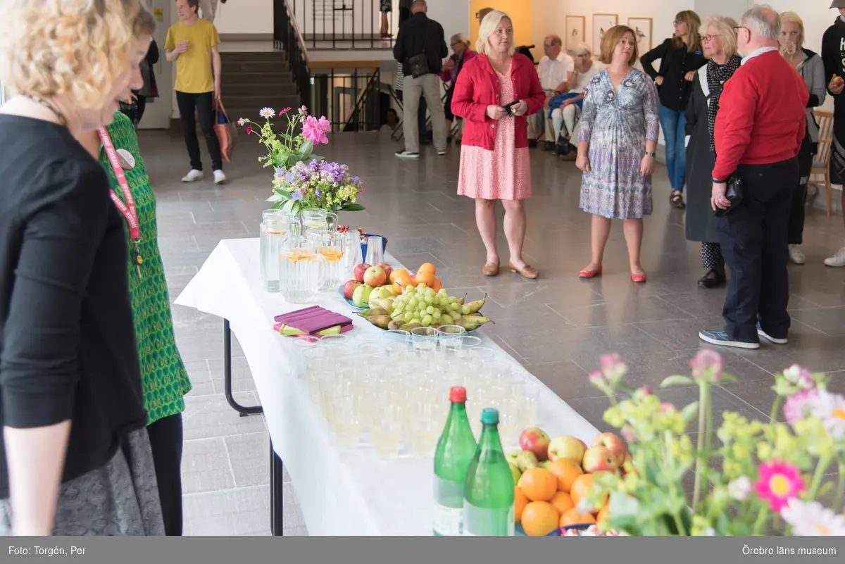 Invigning av utställningen "Jag tror jag vet" 18/6 2016