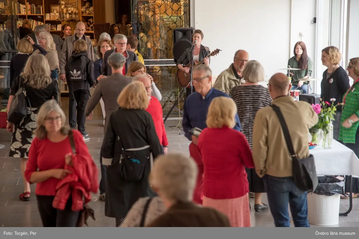 Invigning av utställningen "Jag tror jag vet" 18/6 2016