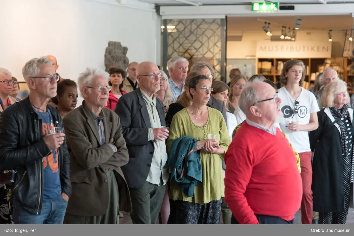 Invigning av utställningen "Jag tror jag vet" 18/6 2016