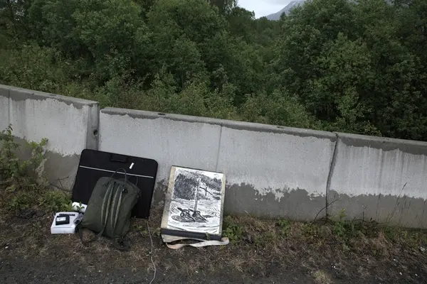 Elvis has left the building [Tegning]