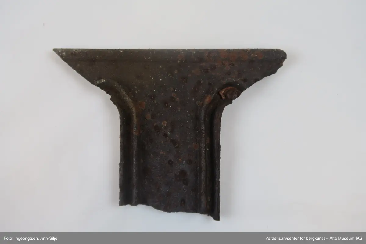 Tingene, med unntak av hestesko og krok, er ødelagte/fragmentert. Det er fragmenter av keramikk og porselen, to glassbiter fra flasker, en ledning med metallstrenger, stor krok og en liten hestesko.