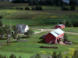 Flyfoto over Målselv kommune