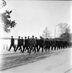 Fallskärmsjägarskolan i Karlsborg 1958. Inryckning.