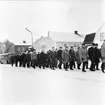 Fallskärmsjägarskolan i Karlsborg 1958. Inryckning.