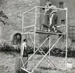 TV-filmning av slottet 1959.