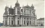 Vykort med motiv av Kalmar domkyrka.