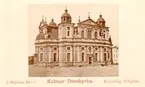 Vykort med motiv av Kalmar domkyrka.