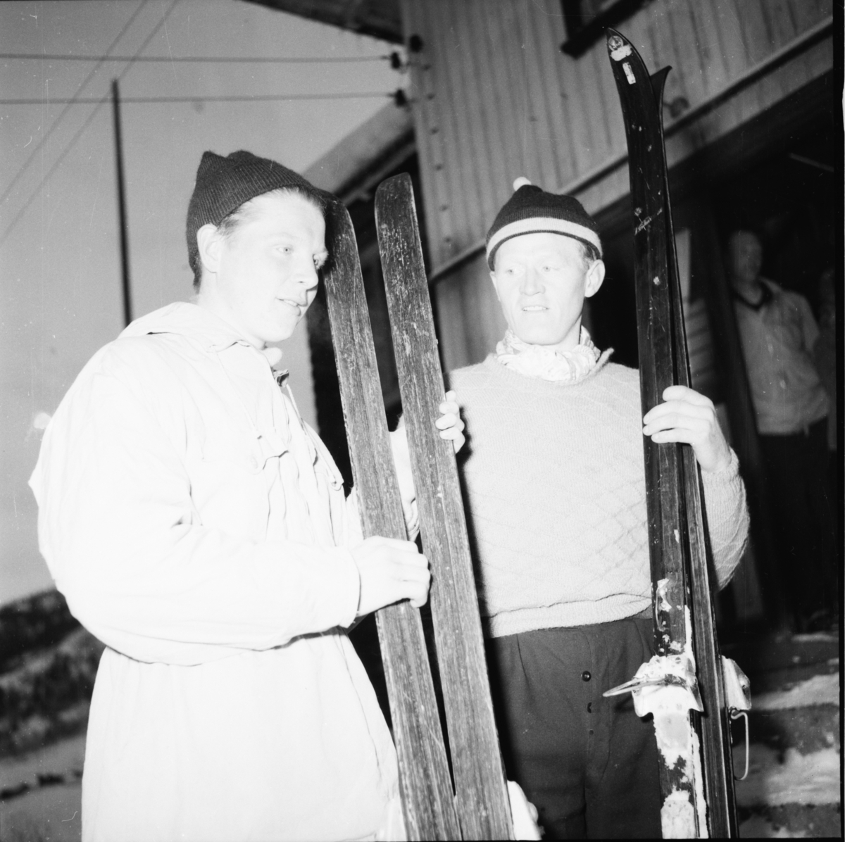 Vardens arkiv. "K.M. ski i Svartdal"  21.01.1954