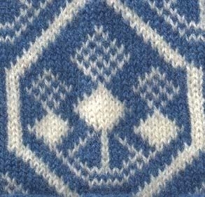 Stickat med ullgarn 6/2.