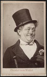 Phister som Winther i "Eventyr i Rosenborg have".