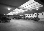 I Branzells nybyggda fastighet från slutet av 1930-talet finner Karlstads troligen första underjordsgarage.