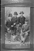 Fyra av stadens ungherrar år 1890. Från vänster Arvid Jakobson,Tobias Westlin, Hjalmar Lundin, Elias Westlin.