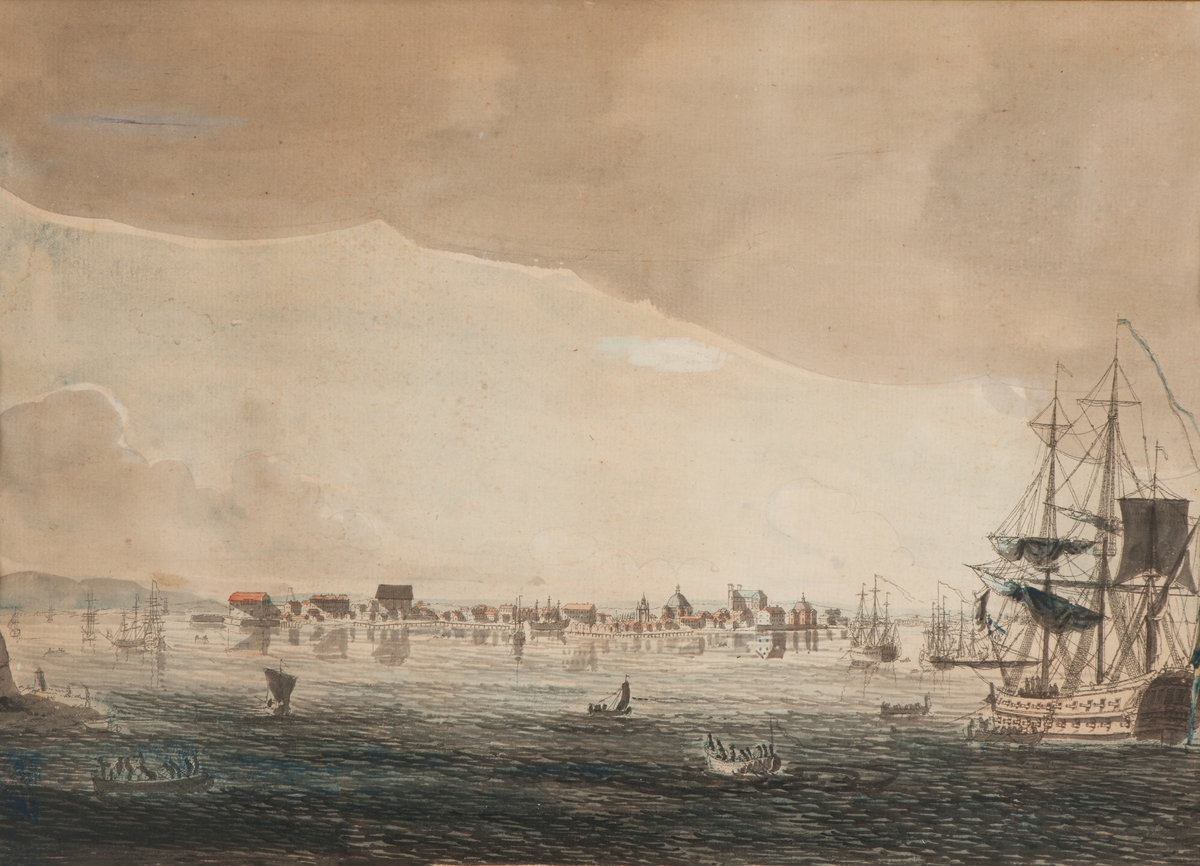 Ram: Förgylld med svart innerkant