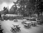 Nickebo, populär dansrestaurang fram till början av 1950-talet på en bild tagen i början på 30-talet. Efter att rörelsen avvecklats användes huset i om- och nybyggt skick av Wards möbler m fl och i år (2014) rivs hela klabbet inför nybyggnation.