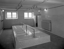 Avdelning för skolbad med kar i Södra skolan, senare Tingval