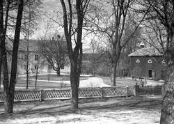 Damastvävare C G Widlunds gård Trangärdstorp i utkanten av K