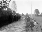 Bildserie tagen vid firandet av Boltziusminnet den 17/5 1936 i Skåre utanför Karlstad.