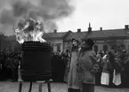 Påsk på torget i Karlstad 1936.