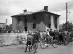 I en brand i fastigheten Norra Ljungbygatan 16 den 10 augusti 1939 omkommer familjen Karl Fredrik Johansson med maka och 3 barn.